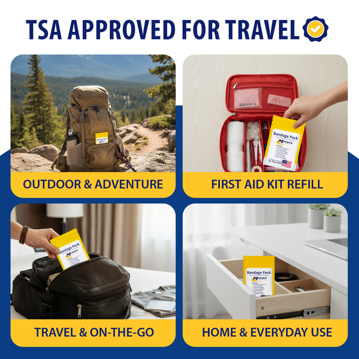 On The Go Adhesive Bandage Pack