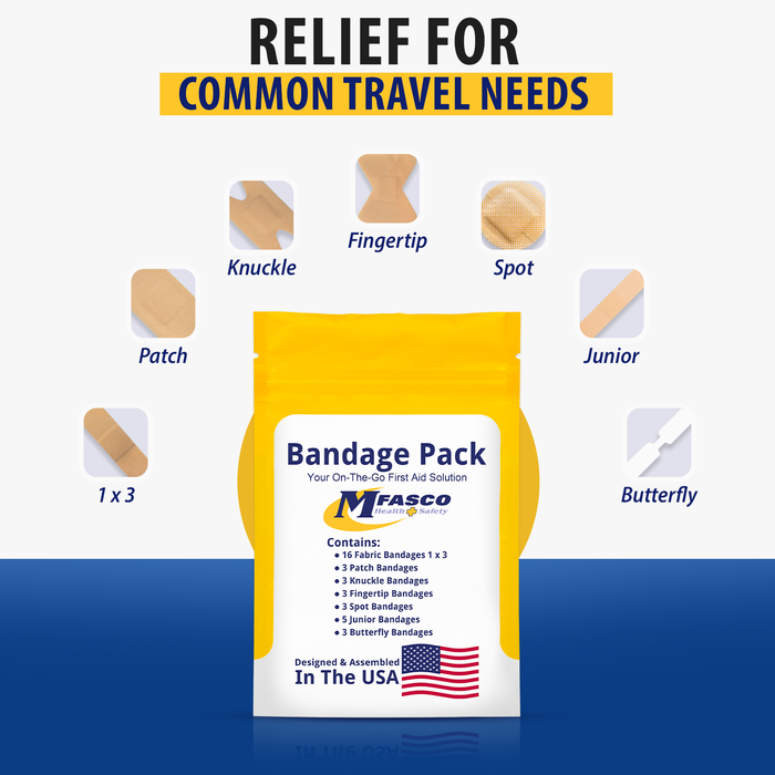 On The Go Adhesive Bandage Pack