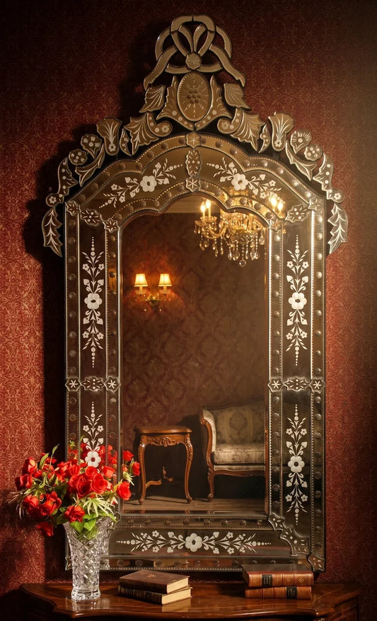 Opalite Venetian Mirror