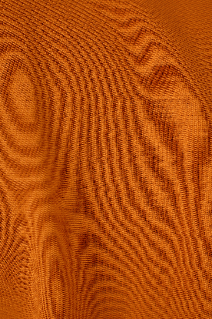 Orange Samba Cut-Out Wrap Bodice Midi Dress_7