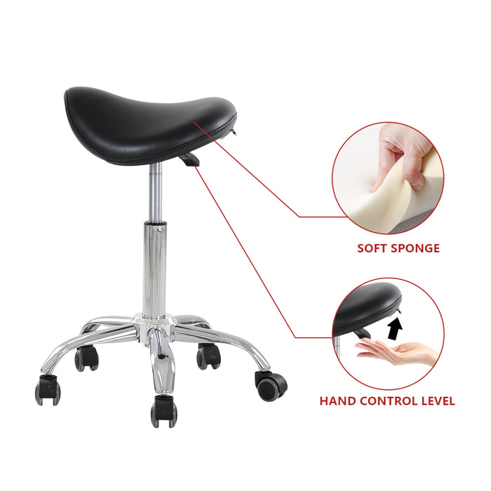 Pala Rolling Saddle Stool