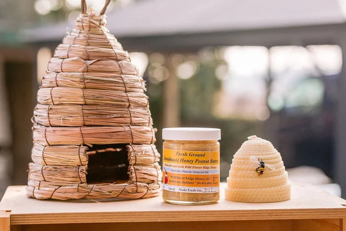 Peanut Butter with Indiana Raw Honey