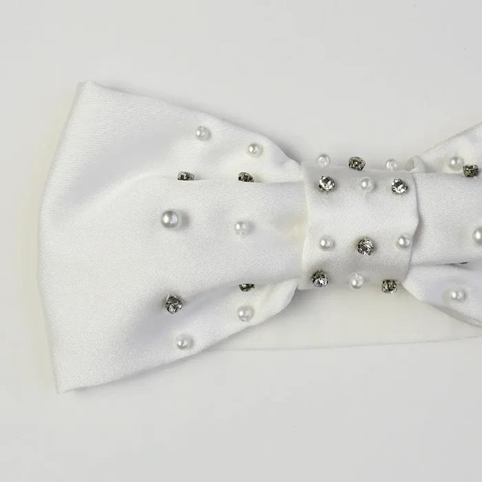 Pearly Bow Headband