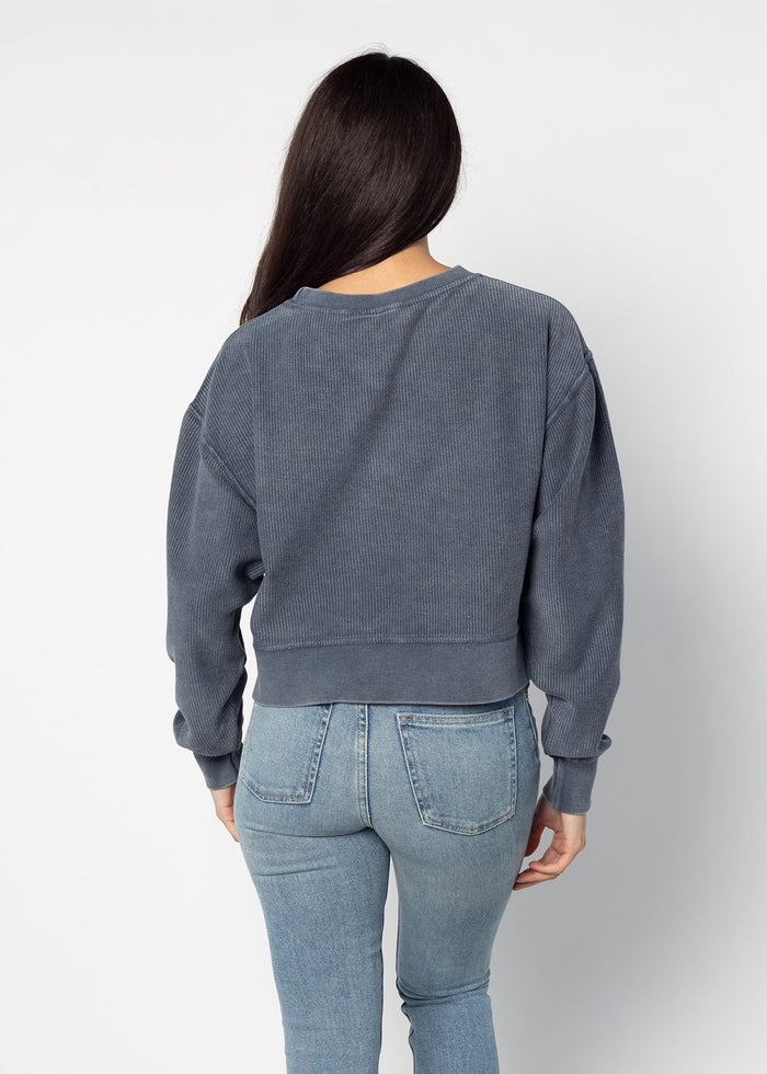 Penn State Nittany Lions Women's Kickoff Corded Boxy Pullover