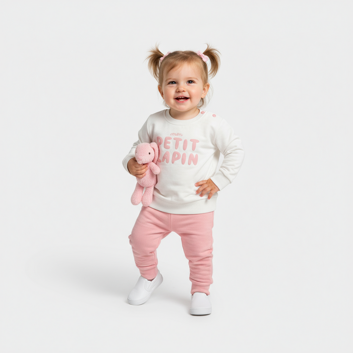Petit Lapin Cotton Unisex Joggers Set