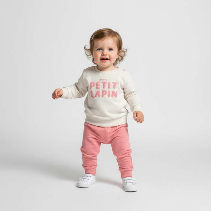 Petit Lapin Cotton Unisex Joggers Set