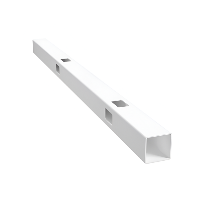Oxworks Picket PVC Corner Post - White - 102 x 102 x 1900mm - - Image 1