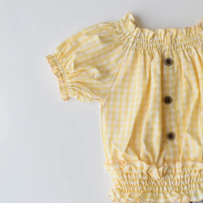 Picnic Chic Girls Denim Set