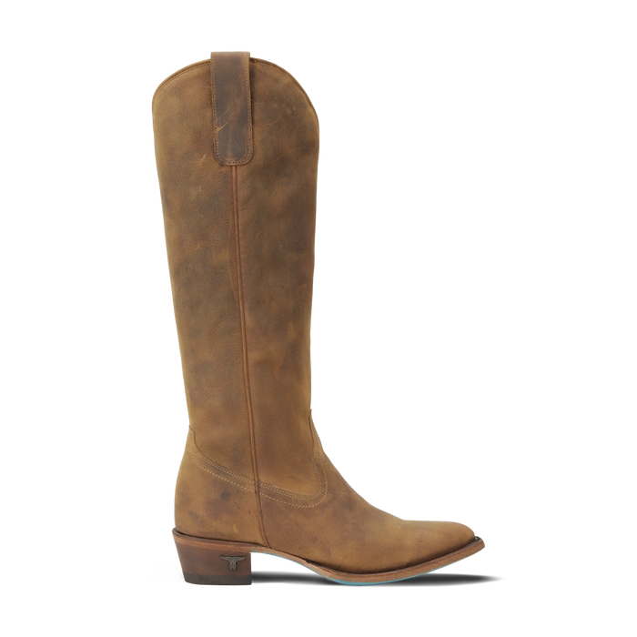 Plain Jane Boot - Burnt Caramel