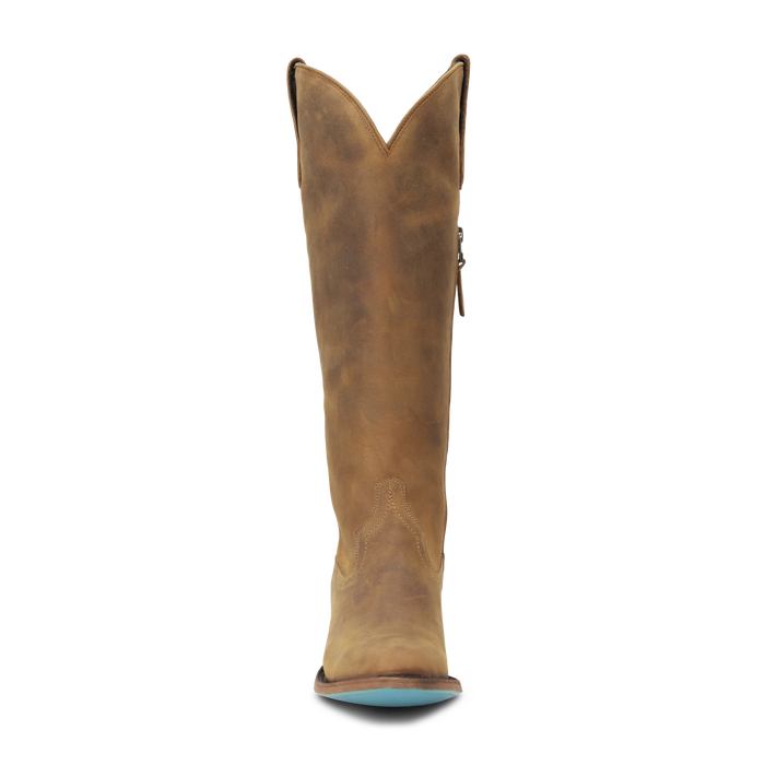 Plain Jane Boot - Burnt Caramel