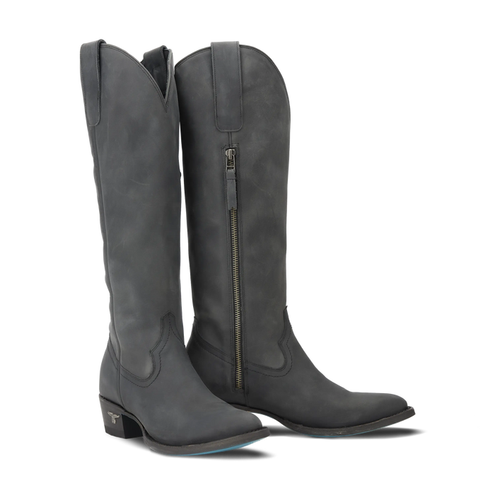 Plain Jane Boot - Matte Black