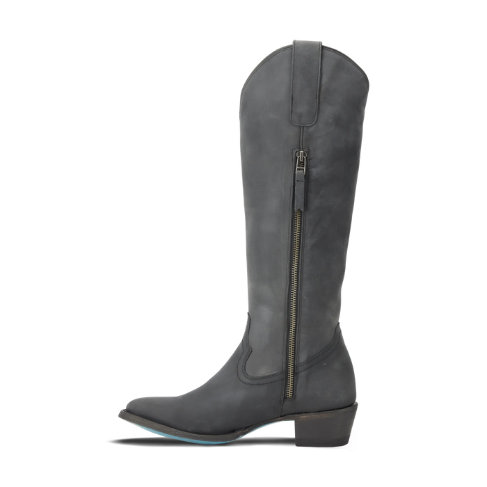 Plain Jane Boot - Matte Black