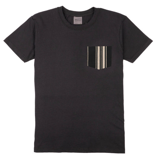 Pocket Tee - Black + Dobby Bands - Black by Naked & Famous Denim