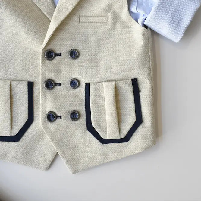 Polished Nico Formal Vest Set