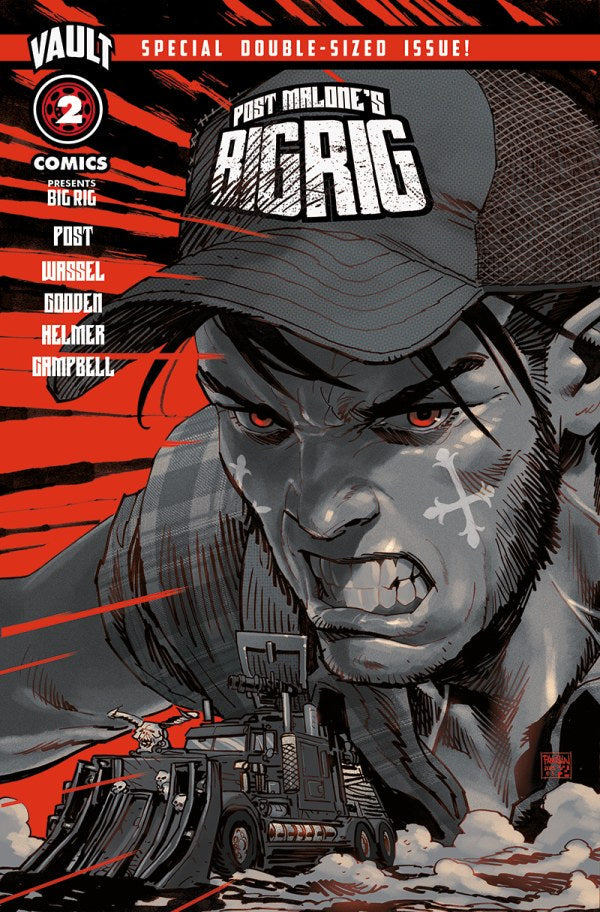 Post Malone's Big Rig #2 Cover G 1:10 Dan Panosian Variant