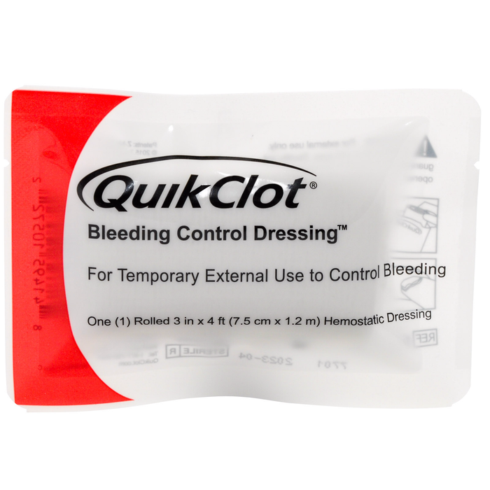 QuikClot Bleeding Control Dressing Each