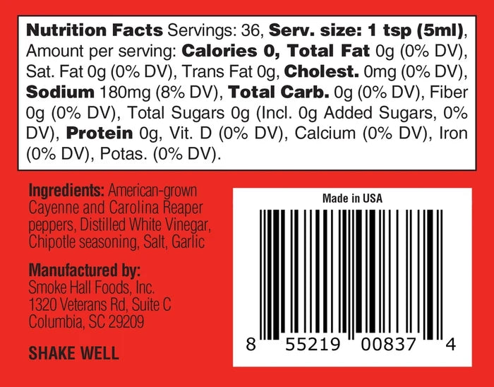 Reaper Actual - The General's Hot Sauce