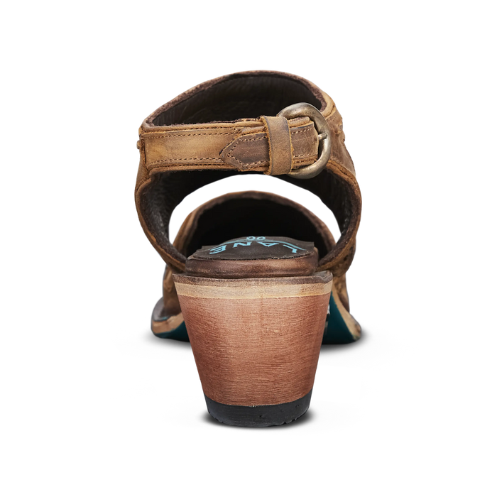 Robin Slingback Mule - Burnt Caramel