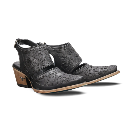 Robin Slingback Mule - Jet Black