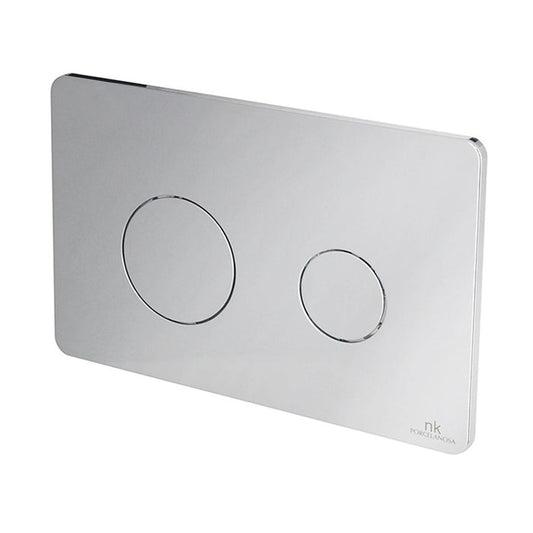 RONDO - Smart line double flush button chrome Standard Noken