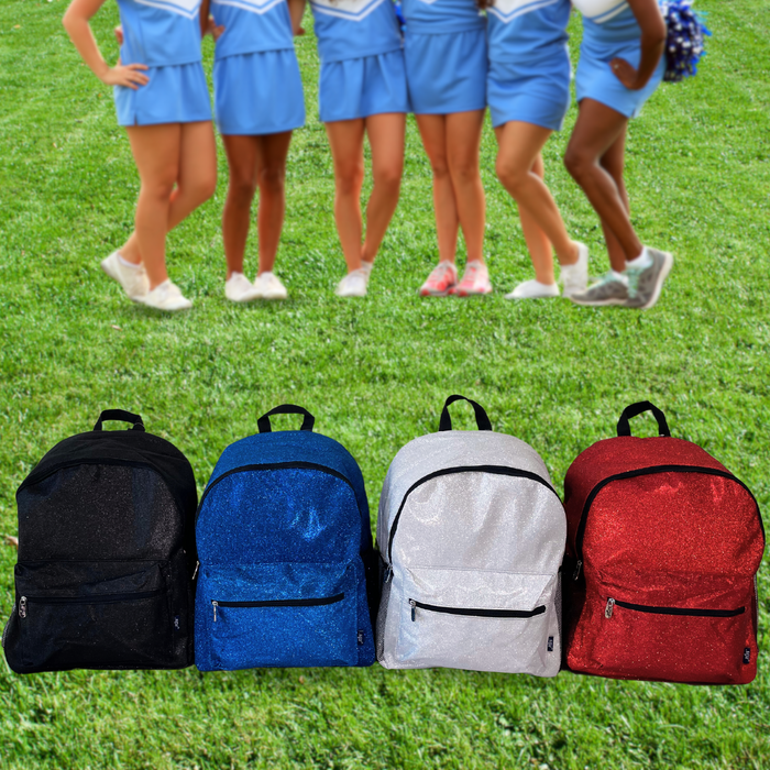 Large Royal glitter backpacks, cheer backpacks, dance backpacks, gymnastics backpacks, tumbling backpacks, ballet backpacks, sports backpacks, pageant backpacks, competition backpacks, glitter cheer bags, sparkle dance bags, glitter gym backpack, glitter practice backpack, glitter team backpack, cheer competition backpack, dance recital backpack, ballet gear backpack, gymnastics gear backpack, glitter travel backpack, glitter performance bag
