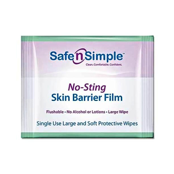 Safe N Simple™ No Sting Barrier Wipes