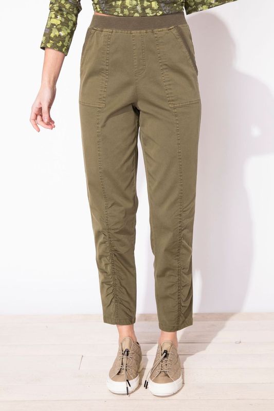 Salt Wash Ruched Ankle Pant - 61419 - Size XXL