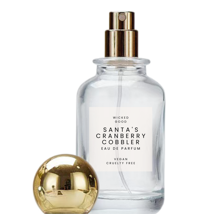 Santa's Cranberry Cobbler Perfume | Christmas Fragrances by Wicked Good