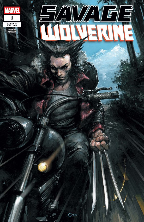 Savage Wolverine #1 Clayton Crain Variant