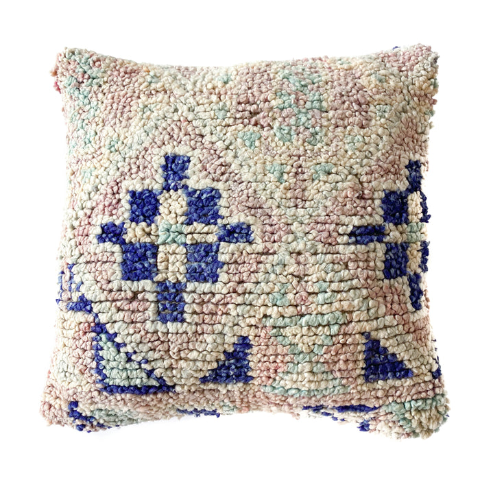 Scamper II Vintage Beni MGuild Berber Carpet Pillow 20x20