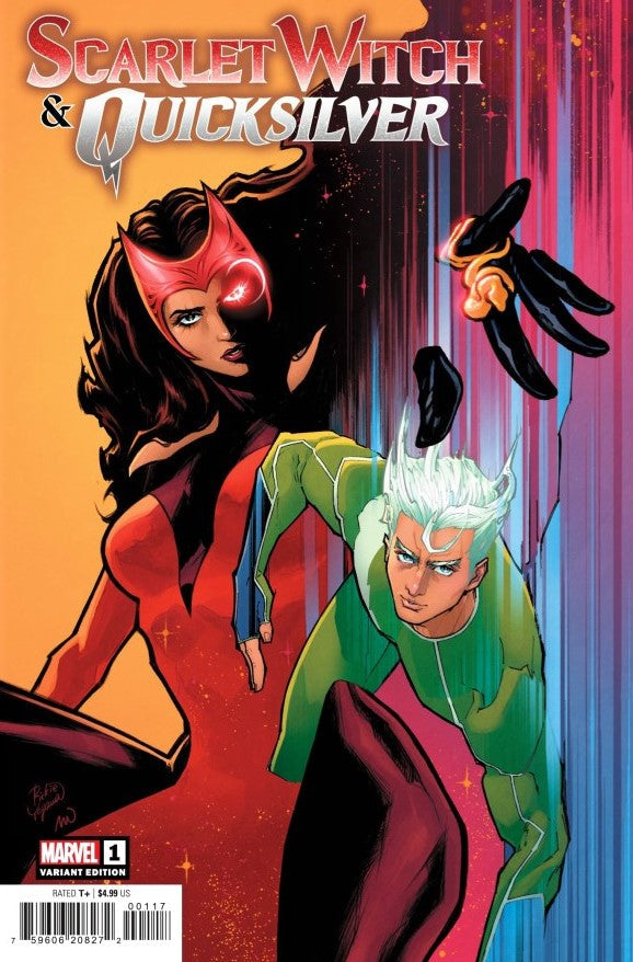 Scarlet Witch & Quicksilver #1 1:25 Rickie Yagawa Variant