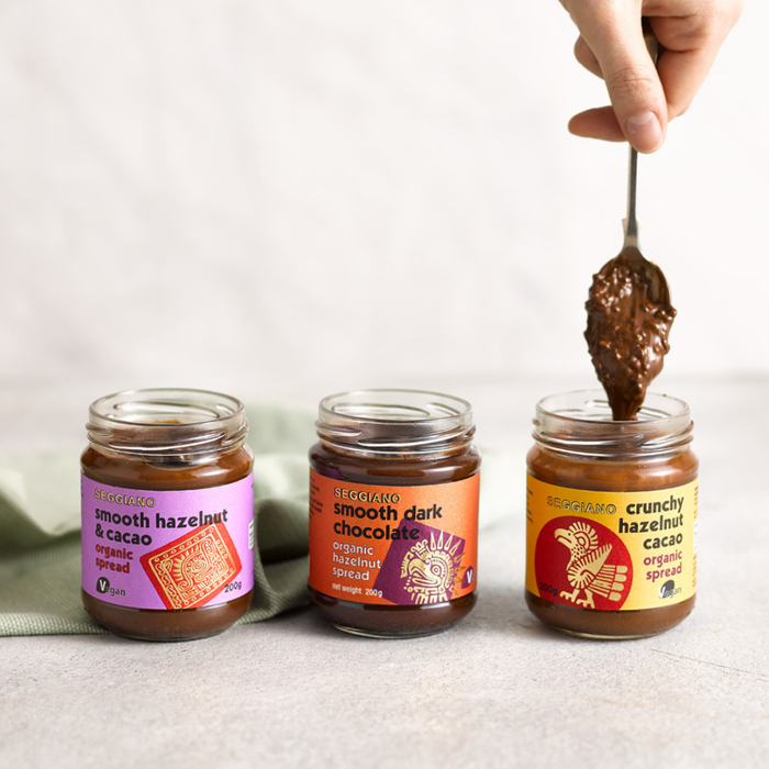 Seggiano Organic Crunchy Hazelnut Cacao Spread 200g