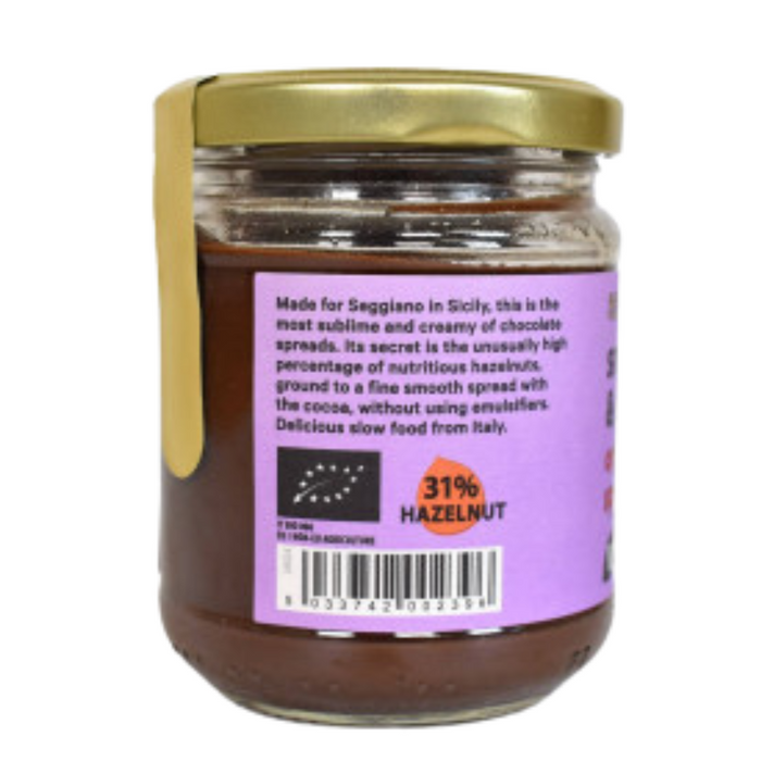 Seggiano Organic Smooth Hazelnut & Cacao Spread 200g