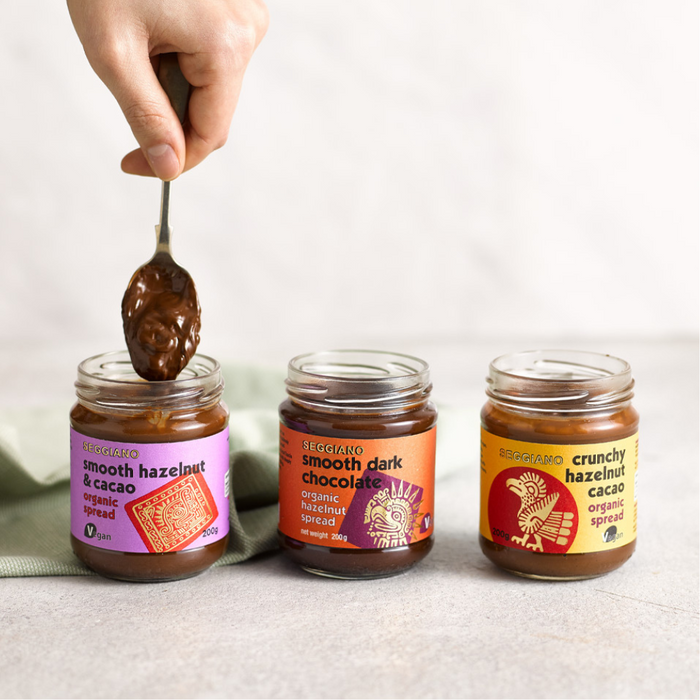 Seggiano Organic Smooth Hazelnut & Cacao Spread 200g