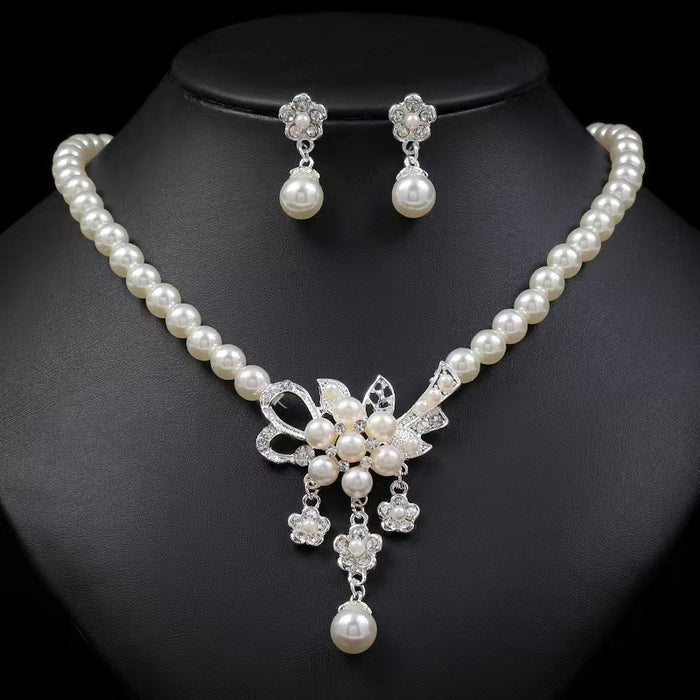 SET664 - Classical Pearl Jewellery Set