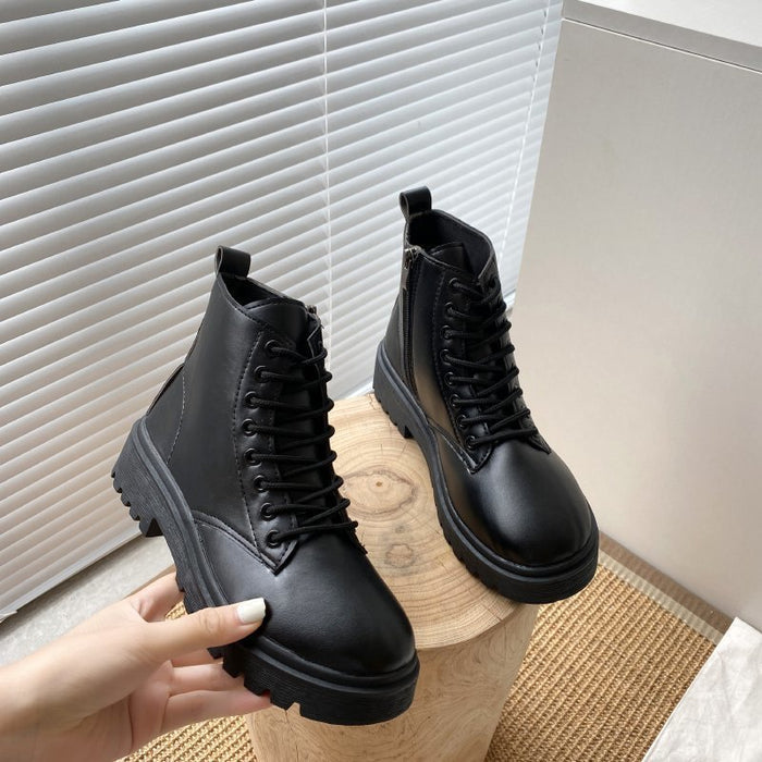 SH346 - Autumn Black Martin boots