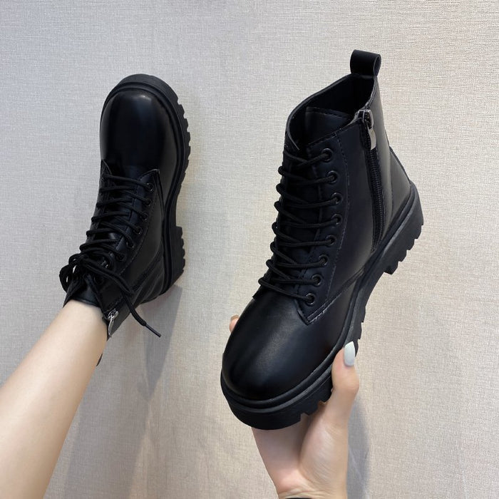 SH346 - Autumn Black Martin boots