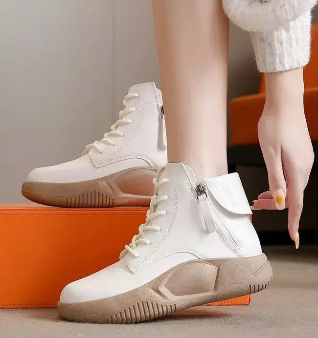 SH352 - Winter mid-cut plus velvet Shoes