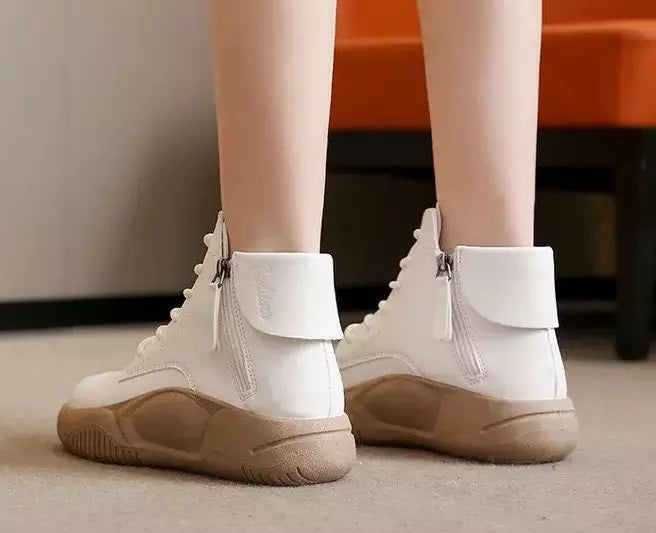 SH352 - Winter mid-cut plus velvet Shoes