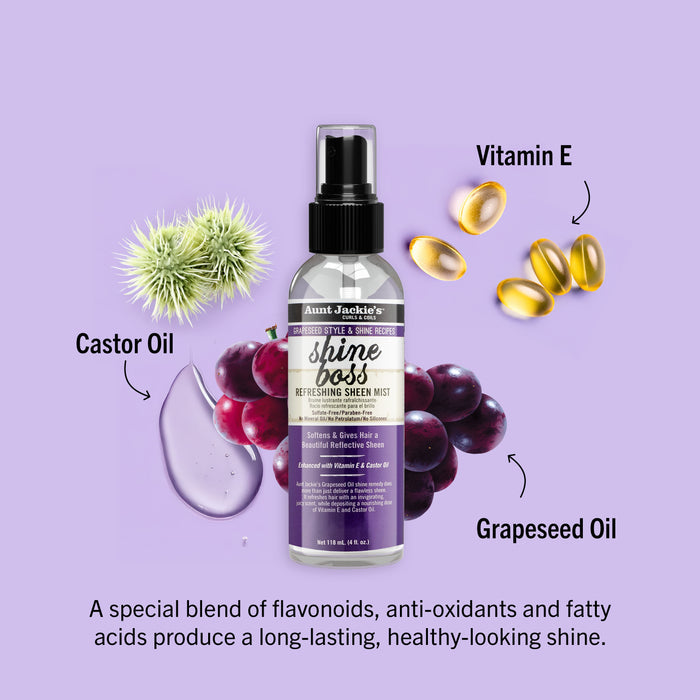Shine Boss Curls Refreshing Sheen Mist