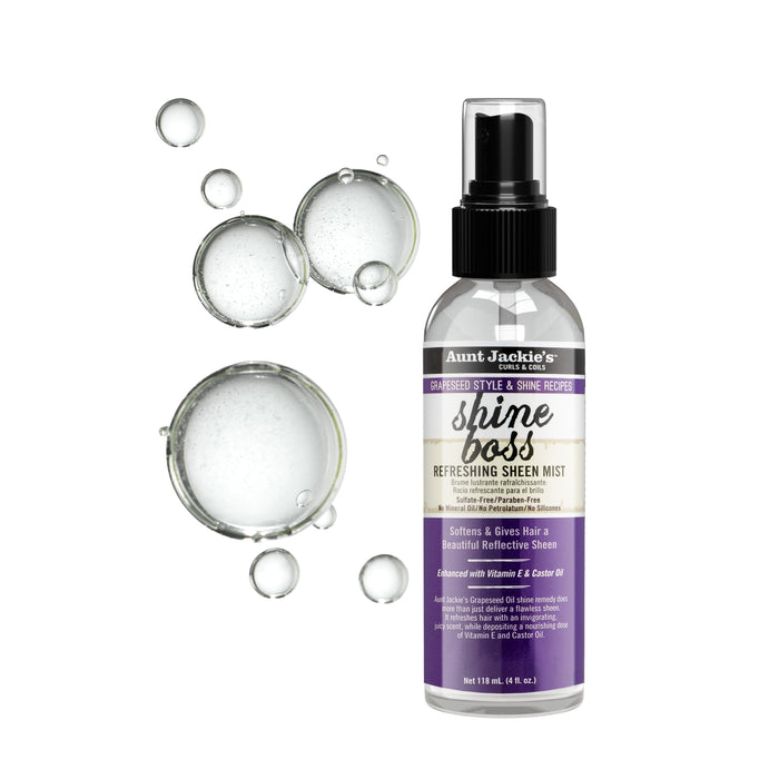 Shine Boss Curls & Coils Refreshing Sheen Mist