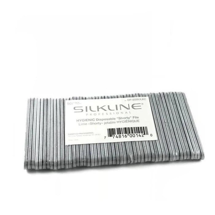 Silkline BULK "Shorty" Black 240/240 File - Pack of 50