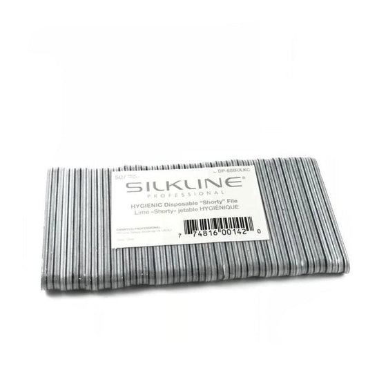 Silkline BULK "Shorty" Black 240/240 File - Pack of 50