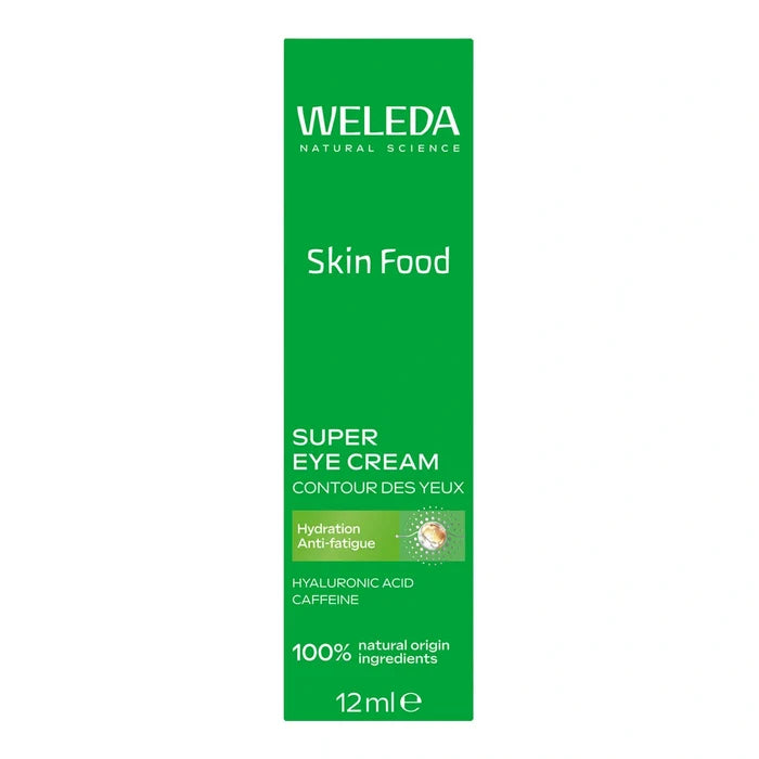 Weleda Super Eye Cream packaging on a white background