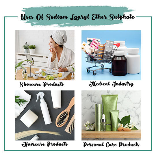 Sodium Lauryl Ether Sulphate (SLES) Uses