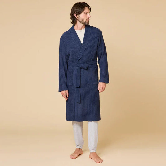 Softies Take10 Men's Ribbed Marshmallow Robe