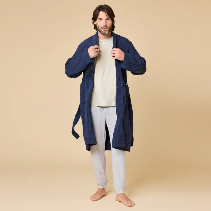 Softies Take10 Men's Ribbed Marshmallow Robe