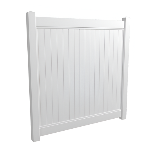Oxworks Southampton PVC Gate - PVC - 1800mm x 1800mm - Image 1