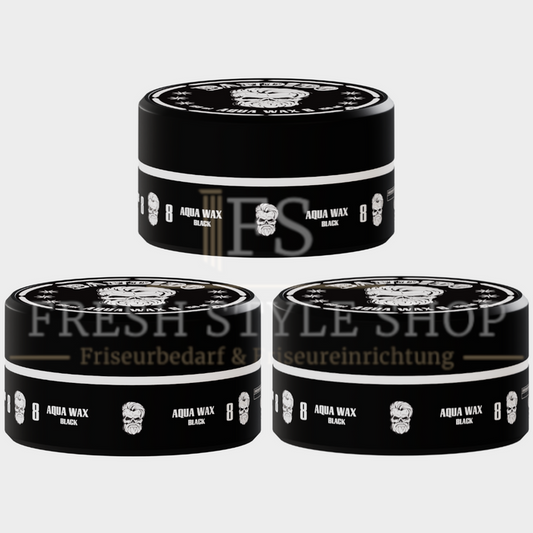 3 x Bandido Haar Wax 150ml Black