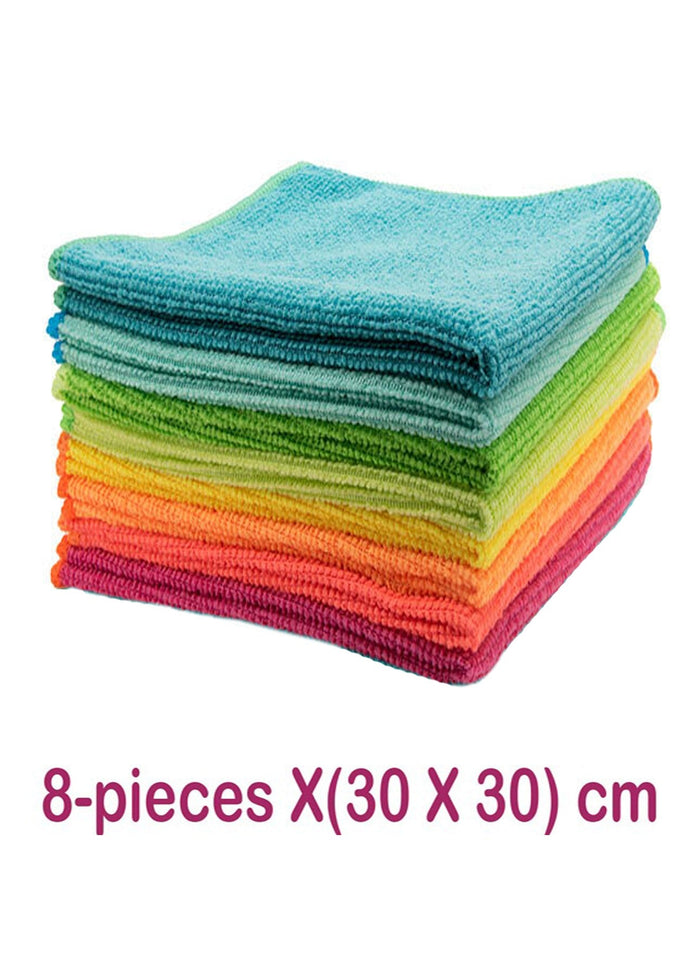 Spontex Microfibre Multi-Purpose Cloths - Pack of 8 x 5 - Shoppers-kart.com